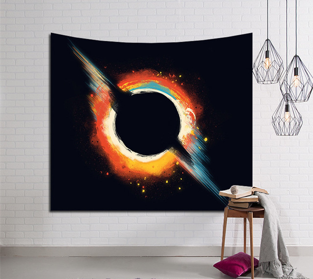 Decoration Home Decor Galaxy Hanging Wall Tapestry Hippie Retro Home Decor Yoga Beach Mat India Decoration Mural Tapiz