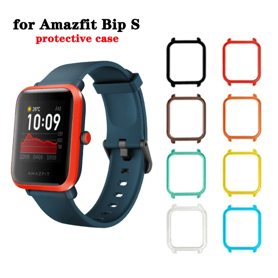 Protective Case For Amazfit Bip S Smart Watch Protector Cover Frame Bumper For Xiaomi Huami Amazfit Bip Lite 1s Bip 2 Accessory Smart Accessories Aliexpress
