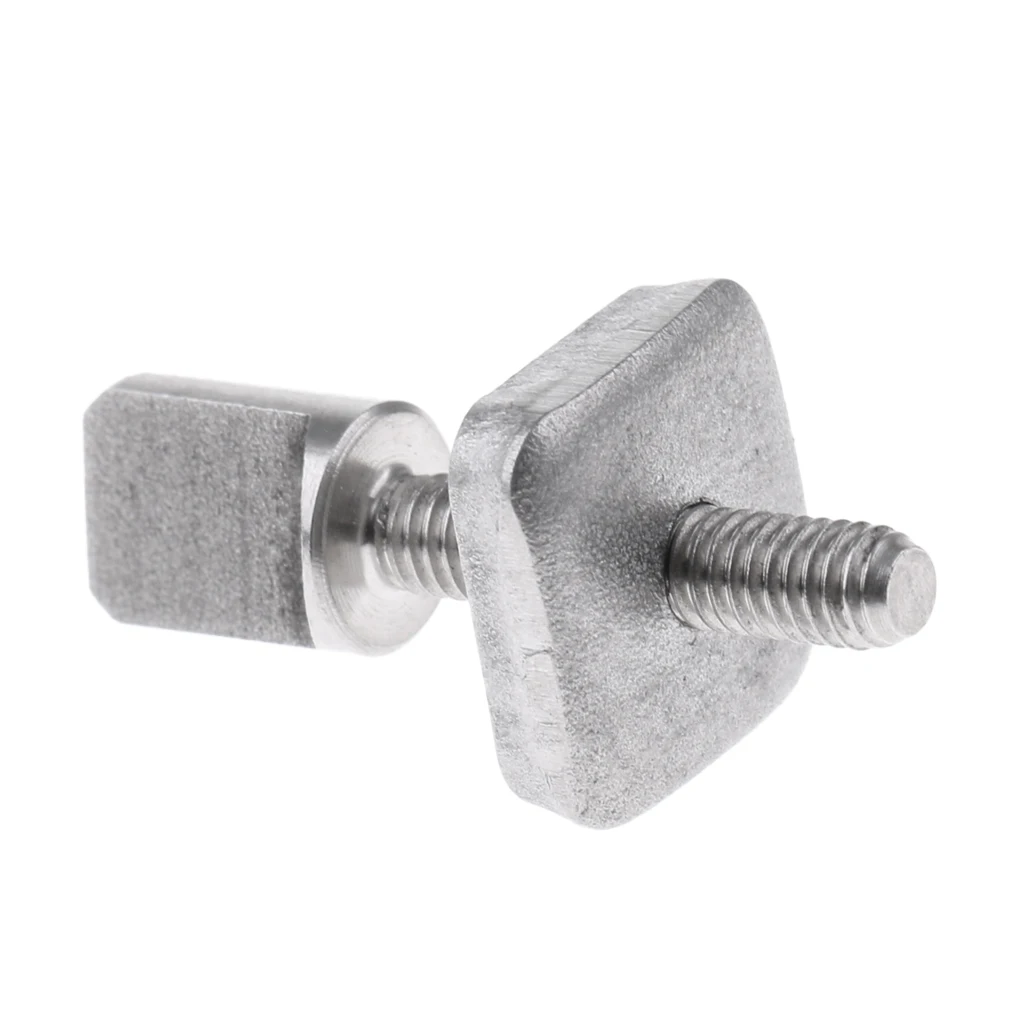 Stainless Steel Standup Paddle Body Board Longboard Surfboard and SUP Fin Screw & Plate Surfboard Fin Screw Plate