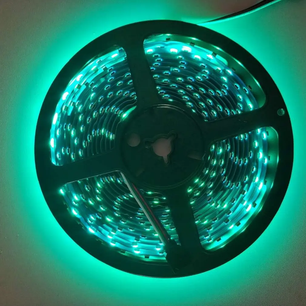 ICOCO 5 метров супер яркий 480 Led/M 2400 Led/5 м 2835 теплый белый/холодный белый 12 В двухрядная гибкая светодиодная лента Прямая поставка
