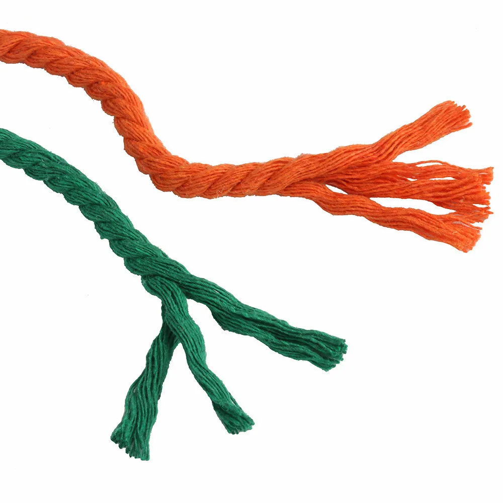 10 м 5 мм 3 акции витые хлопковые нейлоновые Шнуры Красочные DIY ремесло плетеная декоративная веревка шнурок ремень аксессуары