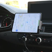 Автоматическое зажимное автомобильное Qi Беспроводное зарядное устройство для samsung Galaxy Fold Note 10 9 S10 iPhone XR XS 11 Max крепление на вентиляционное отверстие для телефона