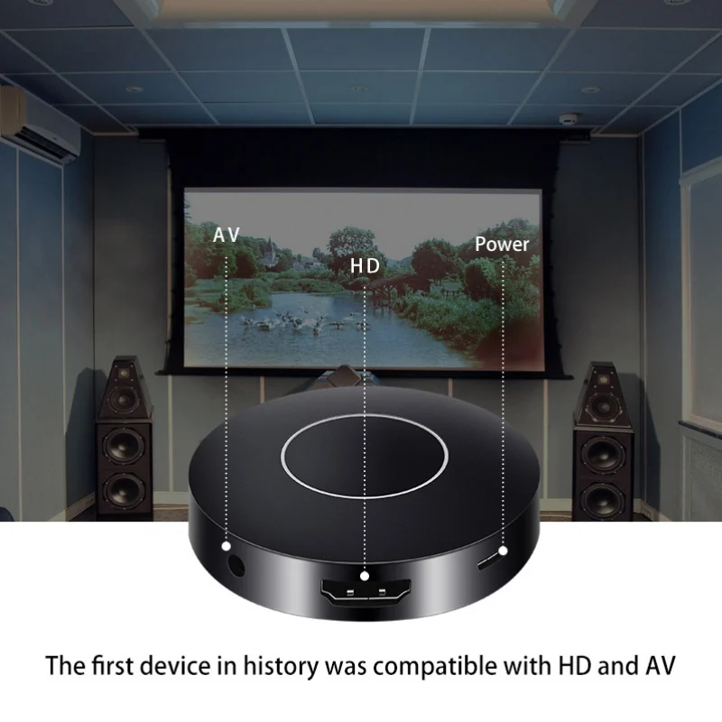 Профессиональный беспроводной Wi-Fi дисплей донгл приемник 1080P HD tv Stick Airplay медиа стример адаптер медиа для Android tv