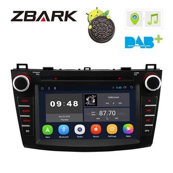 

8" Android 8.1 Car DVD Player Radio GPS Bluetooth 4G WiFi For Mazda 3 2010-2013 YHXMS8T3L