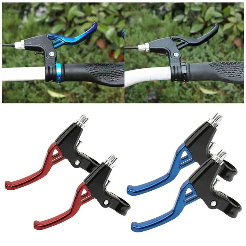 2 Pcs Aluminium Alloy Mountain Bicycle Bike Handle Brake Lever Right