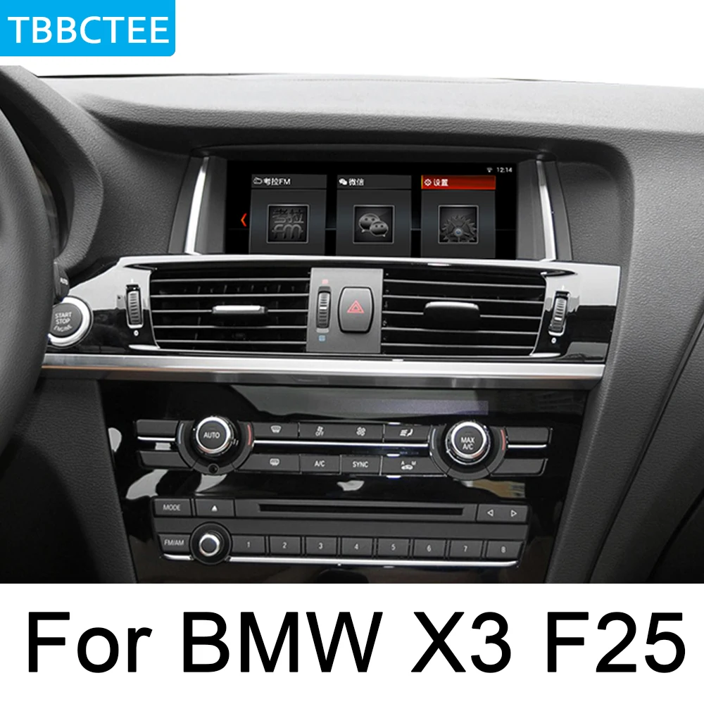 Sale For BMW X3 F25 2014-2017 NBT Car multimedia Android Auto radio Car Radio GPS player Bluetooth WiFi Mirror link Navi Map Wifi 5