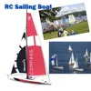 53” Inch Large Remote Control Sail Boat Compass Pre-assembled Wind Power 2.4G Electric Boat RC  Boat for hobby boys adults (S) 6
