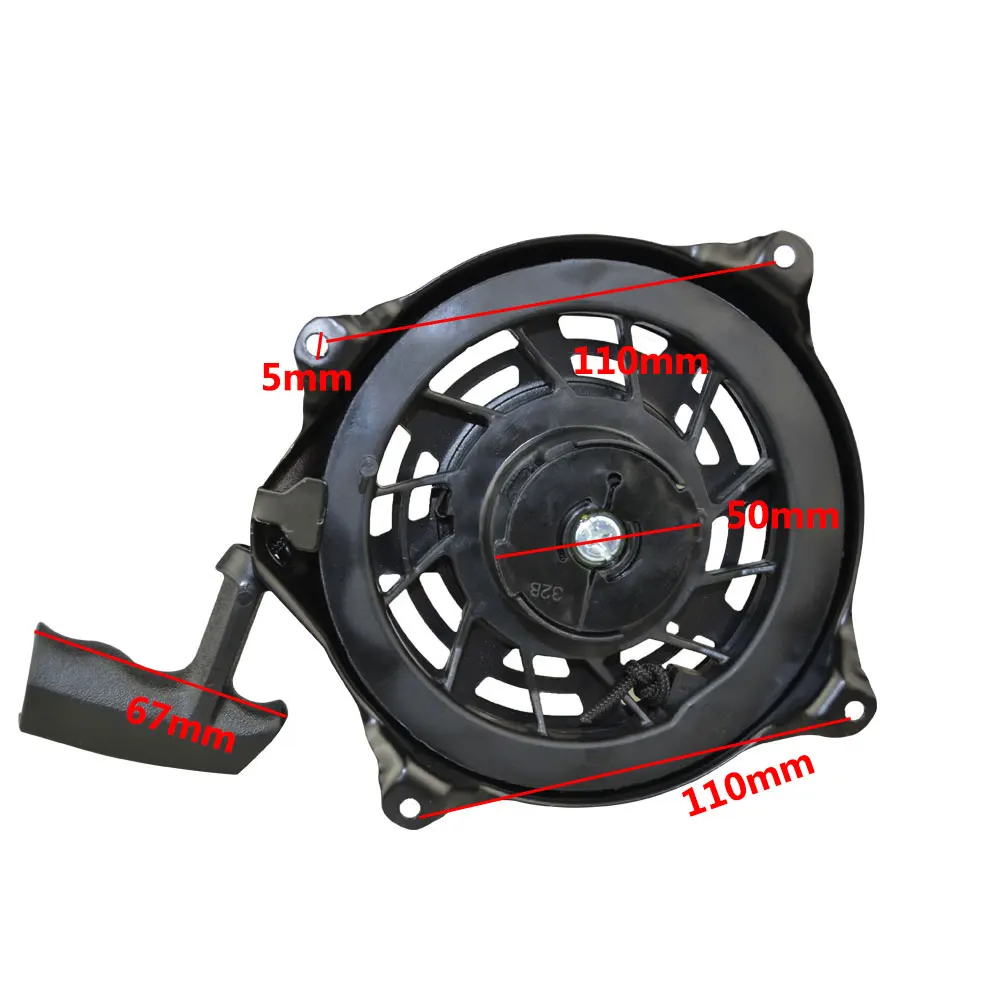 ДЛЯ Briggs& Stratton двигатель Recoil Потяните Стартер газонокосилка старт 497680 двигатель мотоцикла ATV питбайк