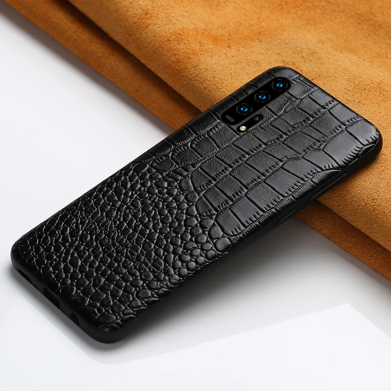 Genuine Leather phone case for Honor 20 Pro 8X luxury 360 protective cover For Huawei P20 P30 Lite mate pro |