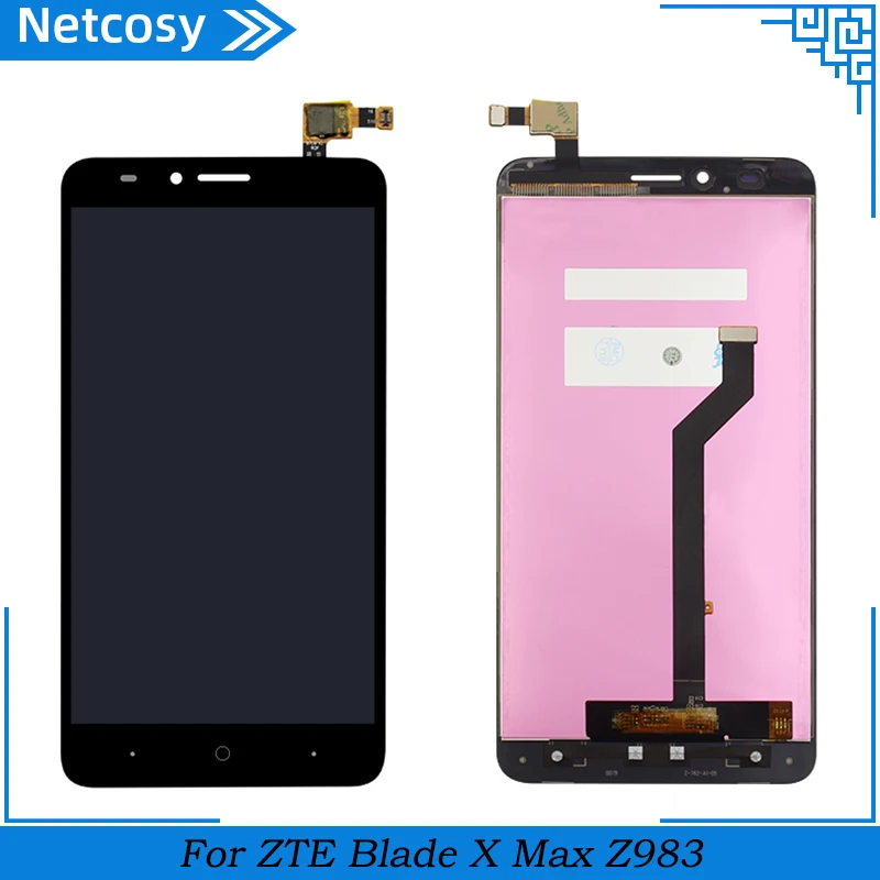 

Netcosy For ZTE Blade X Max Z983 LCD Display Digitizer Assembly Touch Screen LCD Display TouchScreen For ZTE Z983 Repair Part
