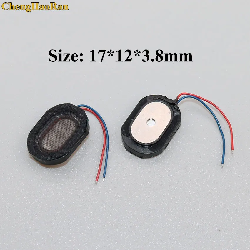 K 17x12x3.8mm Круглый громкий динамик 13 мм 15 мм 17 18 20 23 26 мм 28 30 35 40 мм зуммер звонка Звук Динамик Замена для сотового телефона с двумя линиями - Цвет: K 17x12x3.8mm