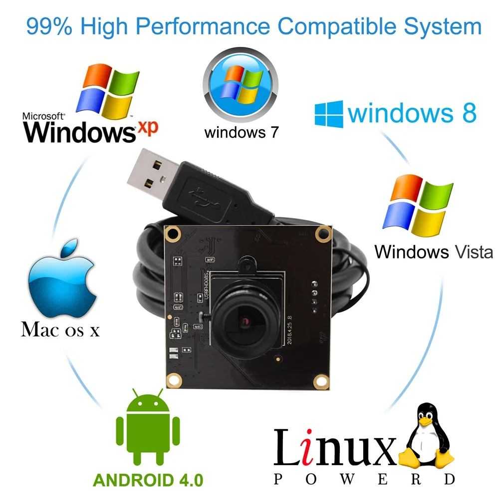 ELP высокая частота кадров 260fps USB веб камера с датчиком OmniVision OV4689 цветной CMOS сенсор