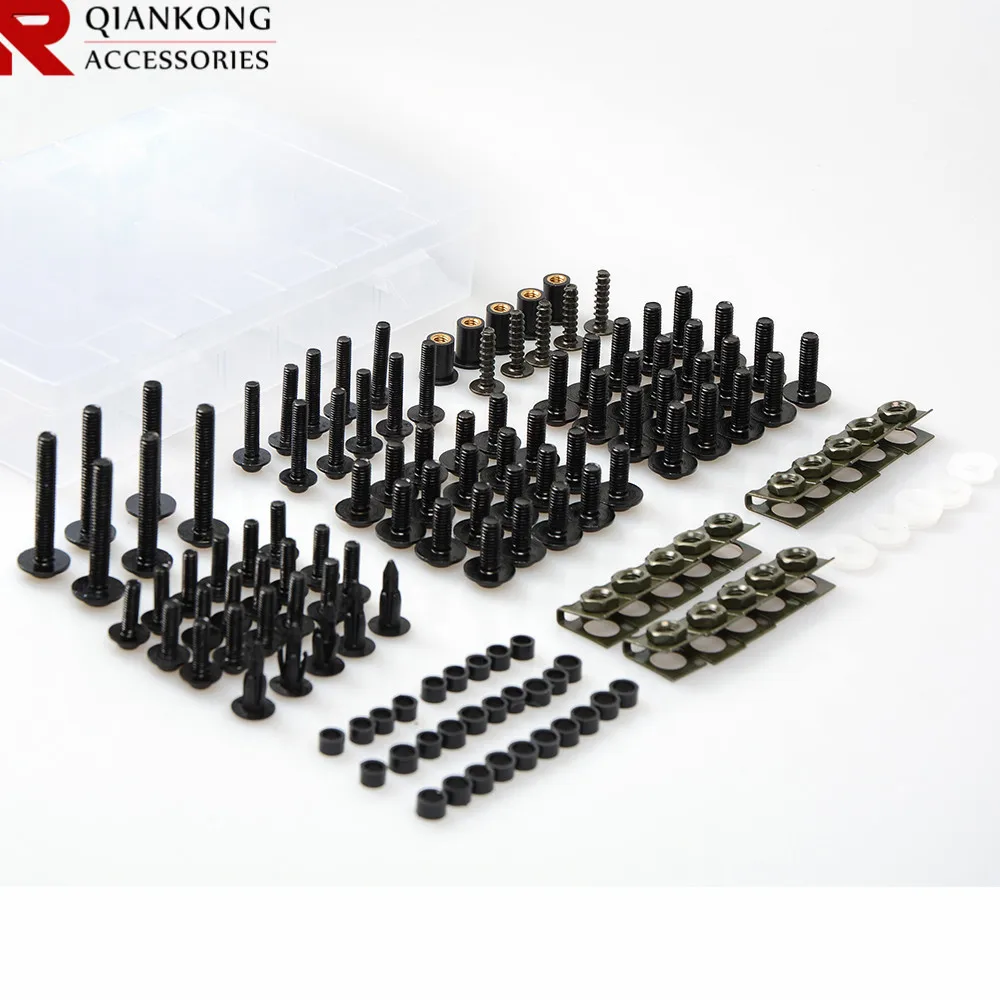 M5 M6 МОТОЦИКЛ общий CNC Al обтекатель Болты Комплект болты для кузовных работ гайка для YAMAHA YZ426F YZ450F YZ250F YZ125 YZ250 YZ 426/450/250