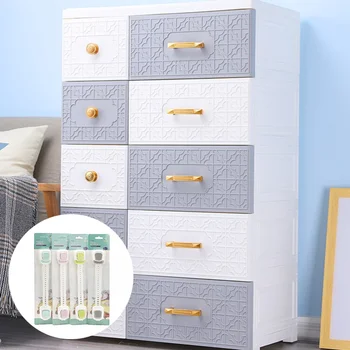 

4pcs Cabinet Locks Simple Baby Lock Multipurpose Lock Guard Practical Safety Lock Anti-pinch Lock for Cabinet Drawer Door