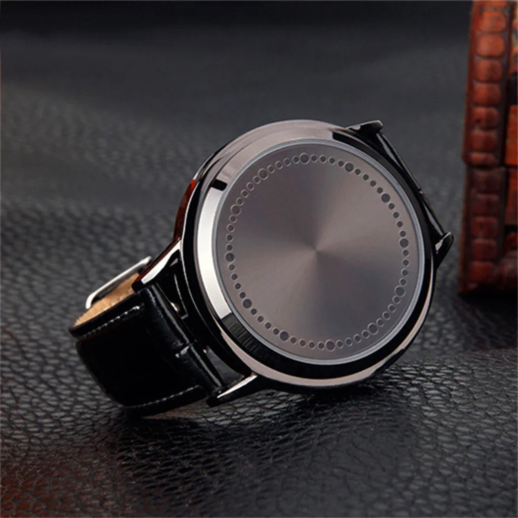 Модные Универсальные мужские часы Для мужчин часы с сенсорной панелью Для мужчин светодиодный электронные часы спортивные часы унисекс светодиодный часы reloj hombre