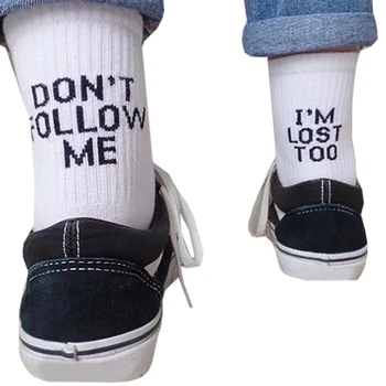 

Fashion Cotton Tube Socks Street Style Hip-hop Skateboard Boy Harajuku Style Socks Tide Men Crews Unisex Sock