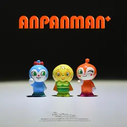 60 шт. 2,5 см Классическая Anpanman и sitter Dokin-chan Decoraive фигурка игрушка Anpanman очень маленькая Коллекция игрушки-брелоки