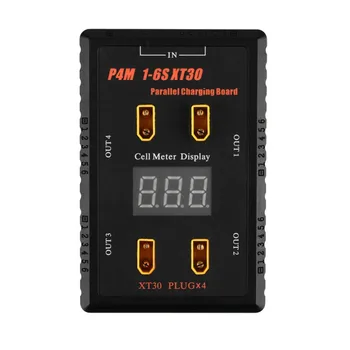 

Support 40A Input,4 Channels Output New P4M 1-6S XT60 P4 1-6S XT30 Parallel Charging Board