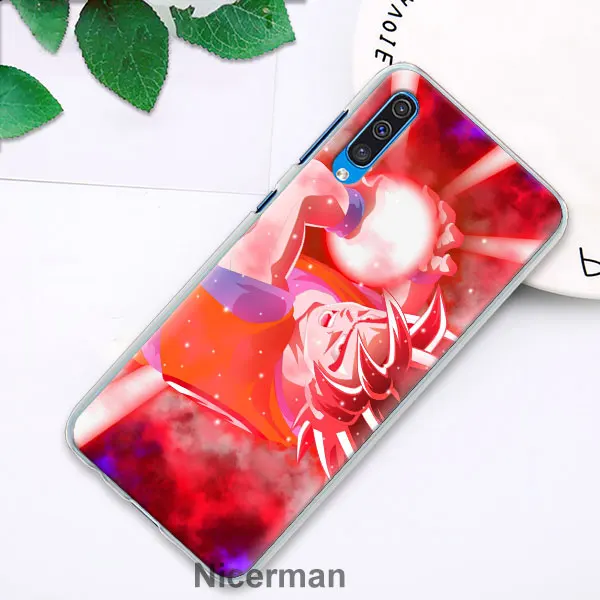 08 DRAGON BALL Z DBZ Goku телефонные чехлы для samsung Galaxy A10 A20 E A30s A40 A50 S A60 A70 A80 A6 A8 A7 A9 крышка - Цвет: 08