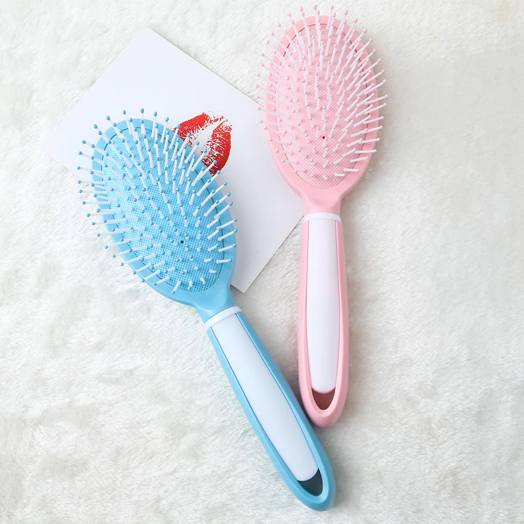 Lightweight Anti-static Scalp Massage Hairbrush Air Cushion Detangling Paddle Brush Comb