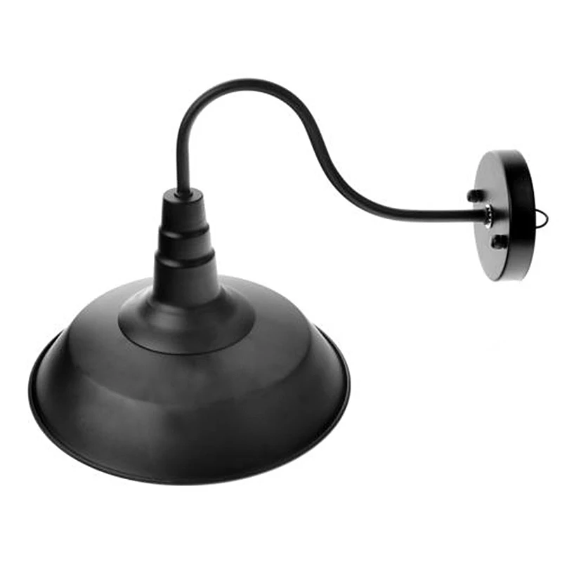 

Vintage Style Wall Lamp Led Paint American Old Pot Cover Light E27 Light Loft Retro Iron Lamp Covers Shades