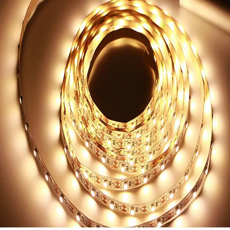 Светодиодная лента USB 3528 DC 5 В RGB/белый/теплый белый 50 см 1 м 2 м 3 м 4 м 5 м ТВ Настольный экран фоновое смещение освещения - Испускаемый цвет: Warm white