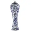 Blue and White Porcelain Vase, Unique Old Chinese Style, Dragonic 2