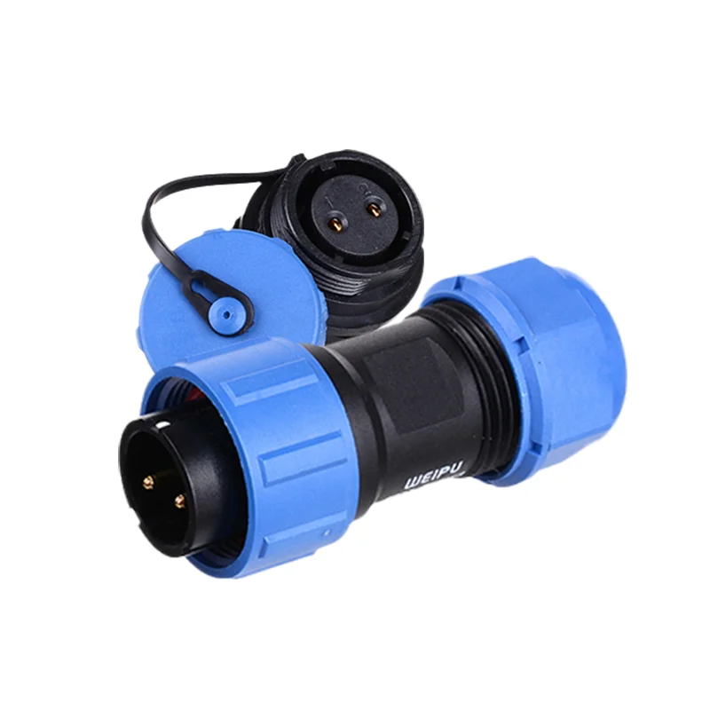 WEIPU SP1710 + SP1712 IP68 Водонепроницаемый авиационным соединителем с разъемом папа