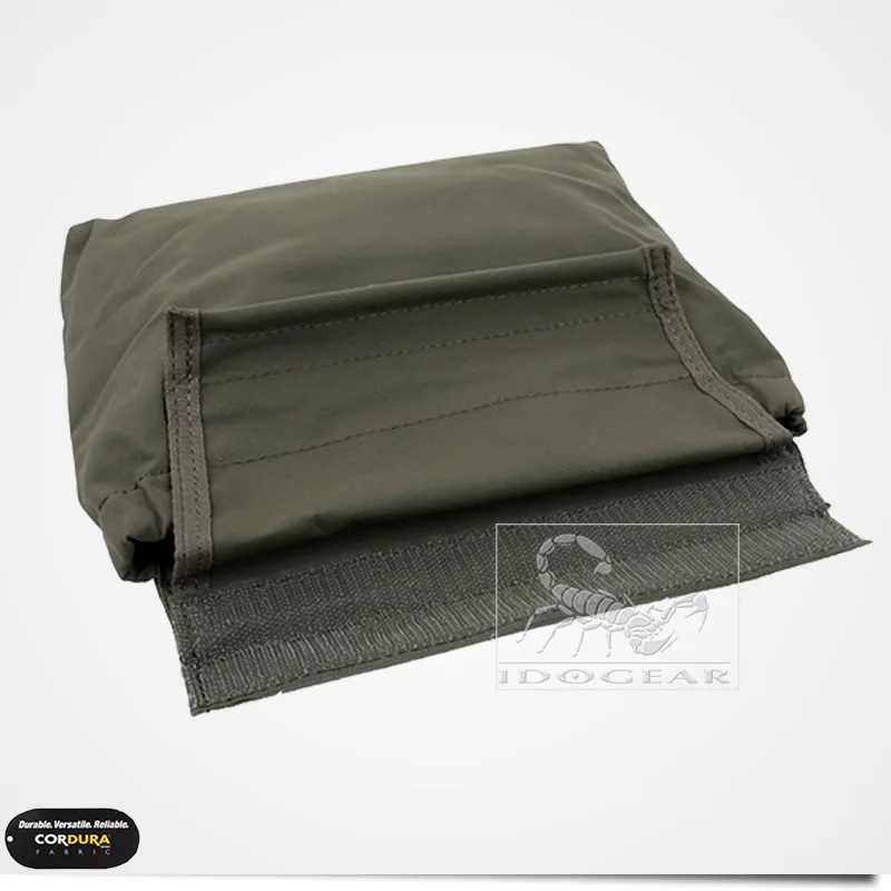 TMC Velco Roll Dump Pouch Armor Carrier Drop Pouch Airsoft Gear Nylon Airsoft Military Tactical Tool bags Multicam 2461