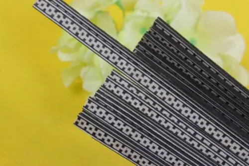 

20x гитарная полоска lutier PURFLING связывающая маркетри инкрустация новая 640x6x1 мм #58