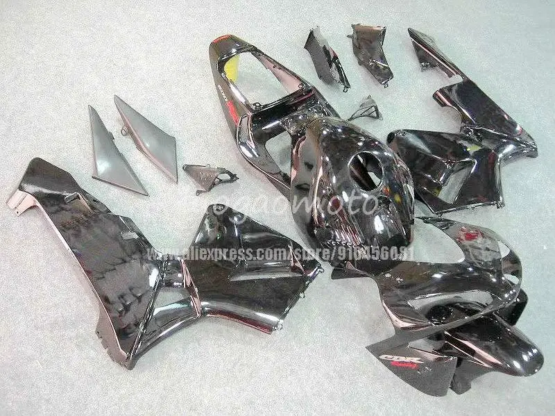 100% подходящий инжектор для глянцевых черных обтекателей HONDA CBR 600RR F5 RR 03 04 CBR600 CBR600F5
