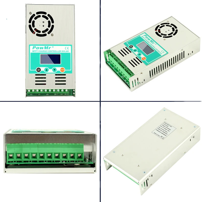 PowMr 12v 24v 36v 48v MPPT 60A Solar Charge Controller Max PV 160V For Gel or lifePO4 Battery MPPT-60A