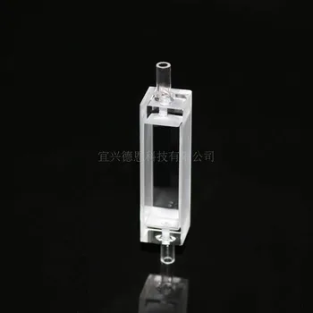 

10mm Optical Path Quartz Flow Through Two-way Light Cuvette (UV)