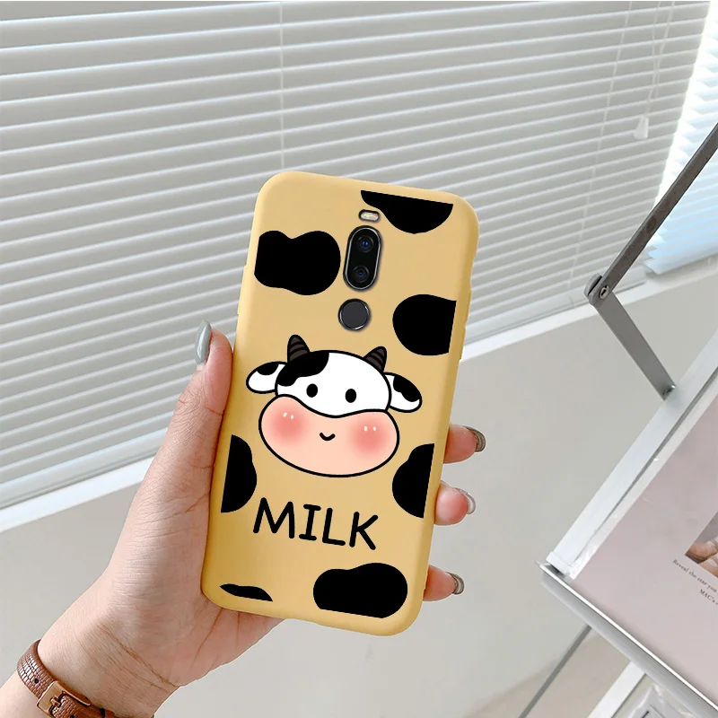 Cute Animal Pattern Phone Cover For Meizu X8 Case Cartoon Soft Silicone Painted Shell Shockproof Protection Bags 