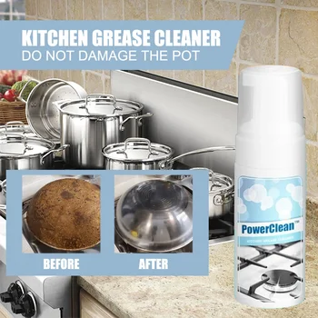 

100ml Portable Oil Remover Decontamination Kitchen Grease Cleaner Surfactant Multipurpose Decomposes Dirt Spray Bottle Non Toxic