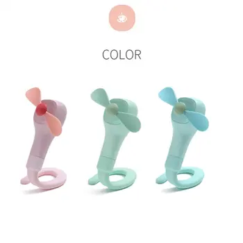

Anti-injury hand design Handle Hose USB Mini Fan Portable Mini Fan Office Desk Speed Adjustable Rechargeable Fan