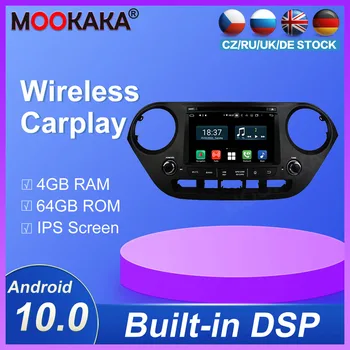 

SUPPORCarplay Android10.0 Navigation For Hyundai I10 2018-2019 LHD Autostereo headunit Multimedia player Car radio tape recorder