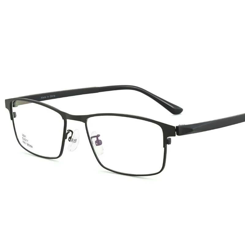 Vazrobe Glasses for Men Square Full Rim Spectacle Man Ultra-light Alloy Optical Lens Prescription Myopia Progressive Anti Blue |