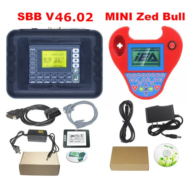 Лучший SBB Pro2 V48.88 V48.99 SBB V46.02 авто ключ программист обновление SBB V33.02 Автомобильный ключ транспондер SBB 48,88 46,02 ключ производитель - Цвет: 46.02 ADD RED ZED