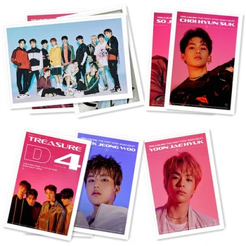 

40Pcs/Set Kpop TREASURE New Album I LOVE YOU Photo Cards LOMO Card Photo Print Album Photocard For Fans Gifts