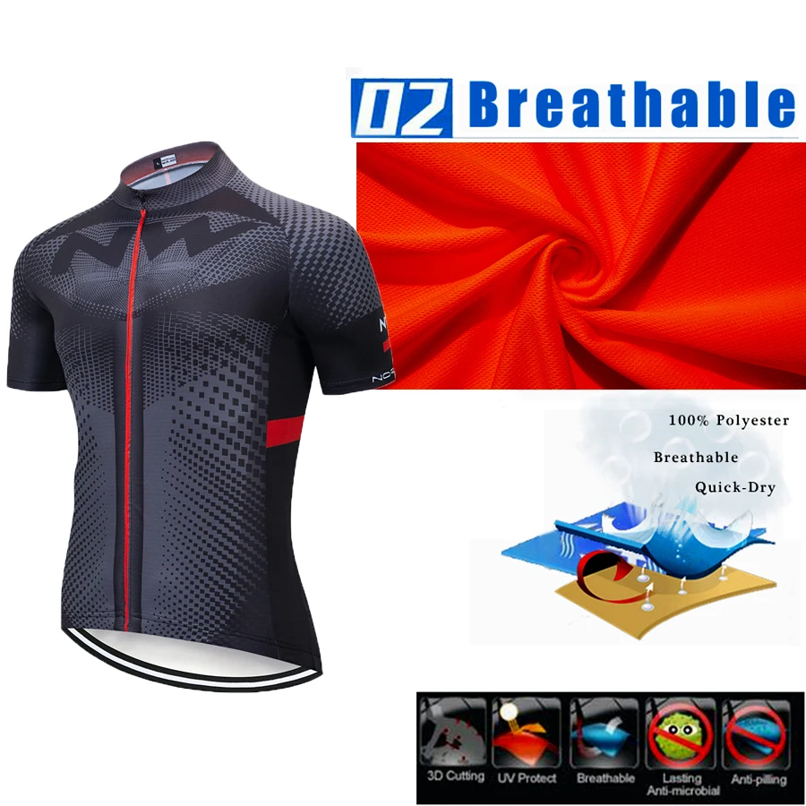 2020 NW Pro team Summer Jerseys Bike Shirt Mens Cycling Jersey Ciclismo Bicicleta Sportswear Maillot Ciclismo Breathable