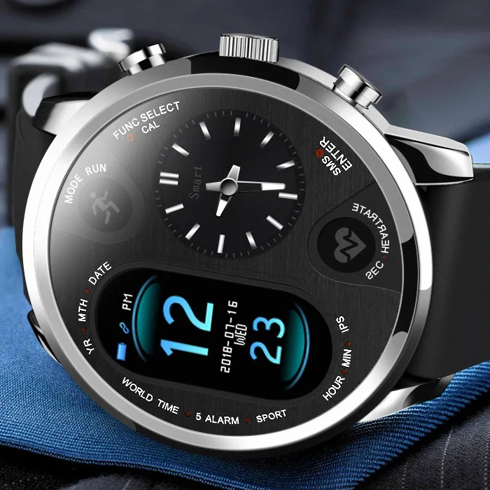Топ Роскошные цифровые часы для мужчин спортивные часы электронный светодиодный мужские наручные часы для мужчин часы новые наручные часы Часы сердечного ритма Hodinky