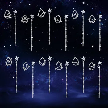 

30 Pairs/lot classical fashion women alloy earrings lot luxury jewelry cool design earrings wholesale 201027-84