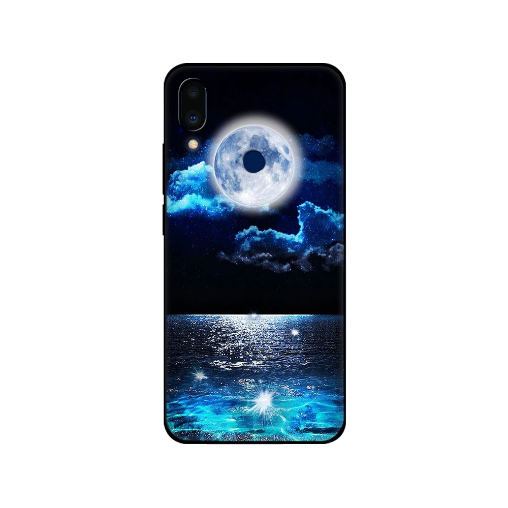 meizu back cover For Meizu Note 9 Cases Back Cover For Meizu Note9 Bumper MeizuNote9 Phone Case 6.2inch Soft Silicon black tpu case Cute cases for meizu black Cases For Meizu