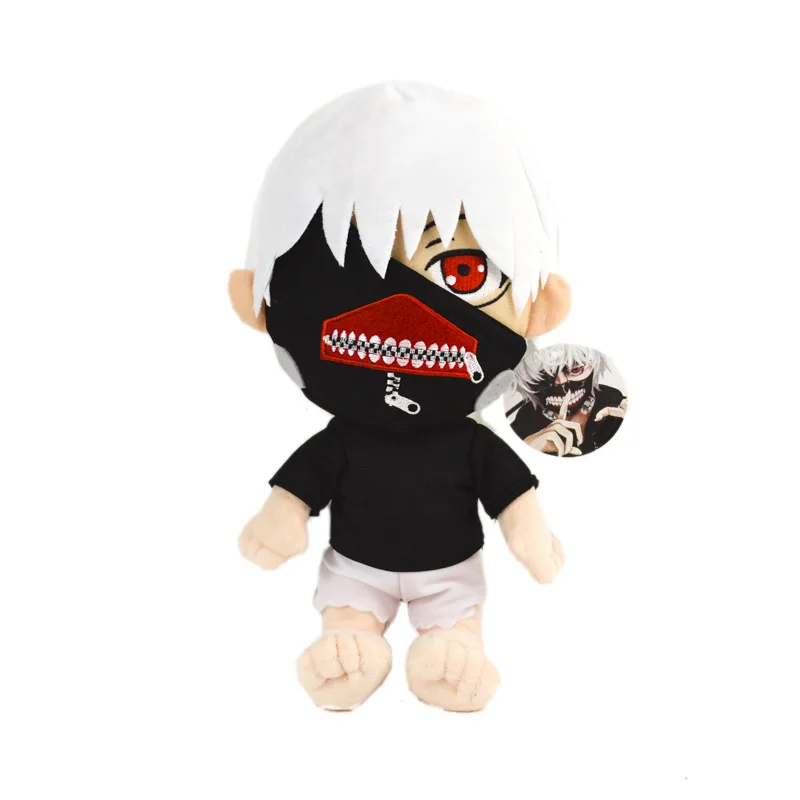 Japan Anime Tokyo Ghoul Kaneki Ken Plush Toys Soft PP Cotton Stuffed japan-anime-tokyo-ghoul-kaneki-ken-plush-toys-soft-pp-cotton-stuffed