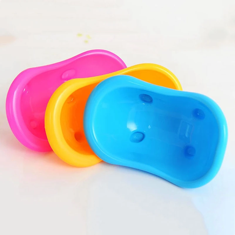 

1 Pcs Bathroom Bathing Case Mini Hamster Gerbils Bathtub Small Pets Bath Sand Room Random Color