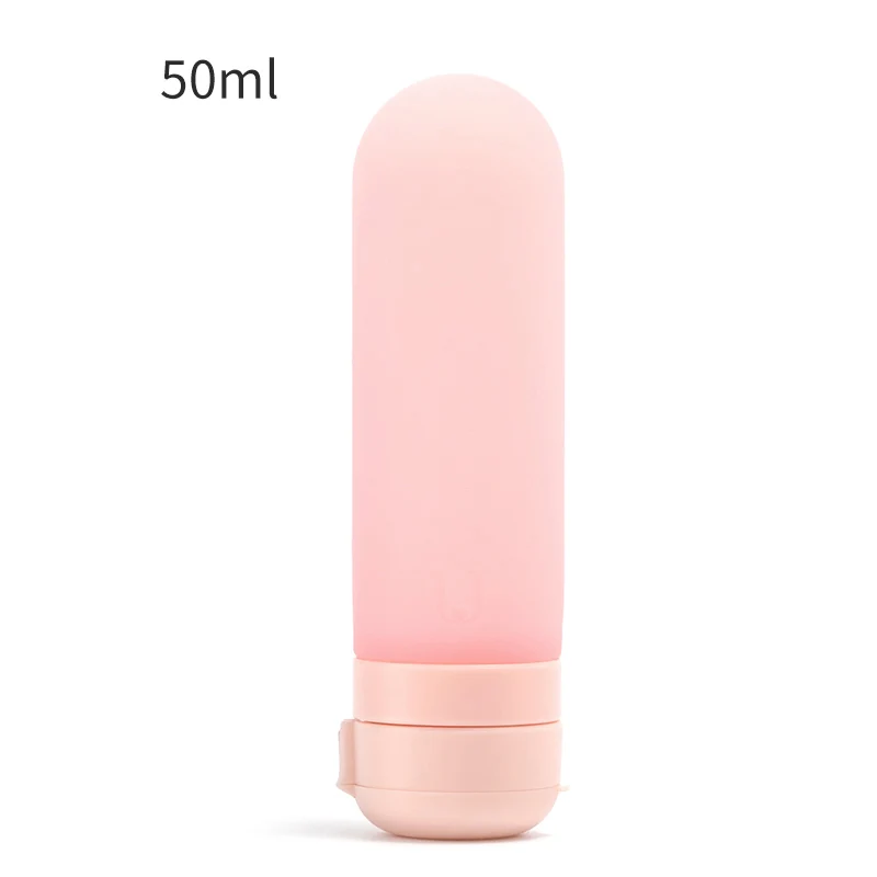 Xiaomi Mijia Jordan& Judy дорожные бутылки силиконовые портативные легкие мягкие приятные для кожи полезный, безопасный 50 мл/шт. портативный Семейный дорожный - Цвет: Pink