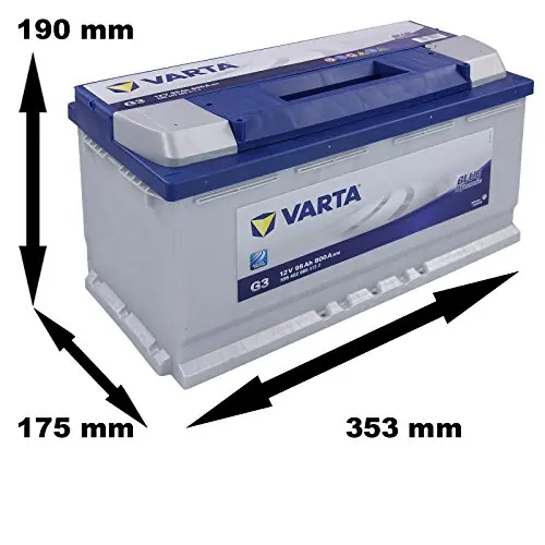 Moto VARTA battery YTX7A-4 / YTX7A-BS (50615) 12V-6Ah 105A CCA 151x88x94mm  Terminal Y5 - AliExpress