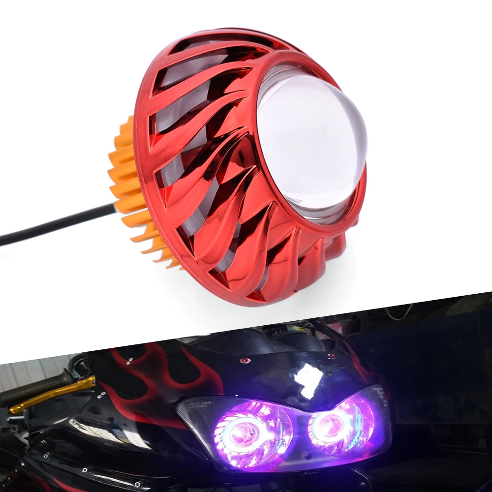 1 шт. светодиодная фара для мотоцикла Yamaha mt 07 09 10 FZ07 FZ09 FZ6R FZ8 fz 6 fzr 400| |
