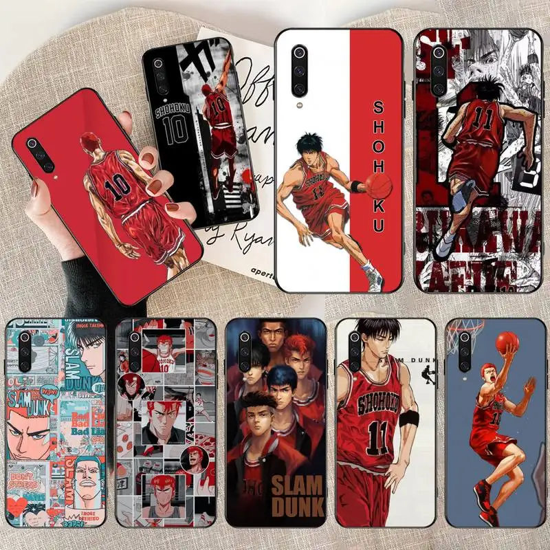 Чехол для телефона Slam dunk с Аниме Манга из закаленного стекла роскошный